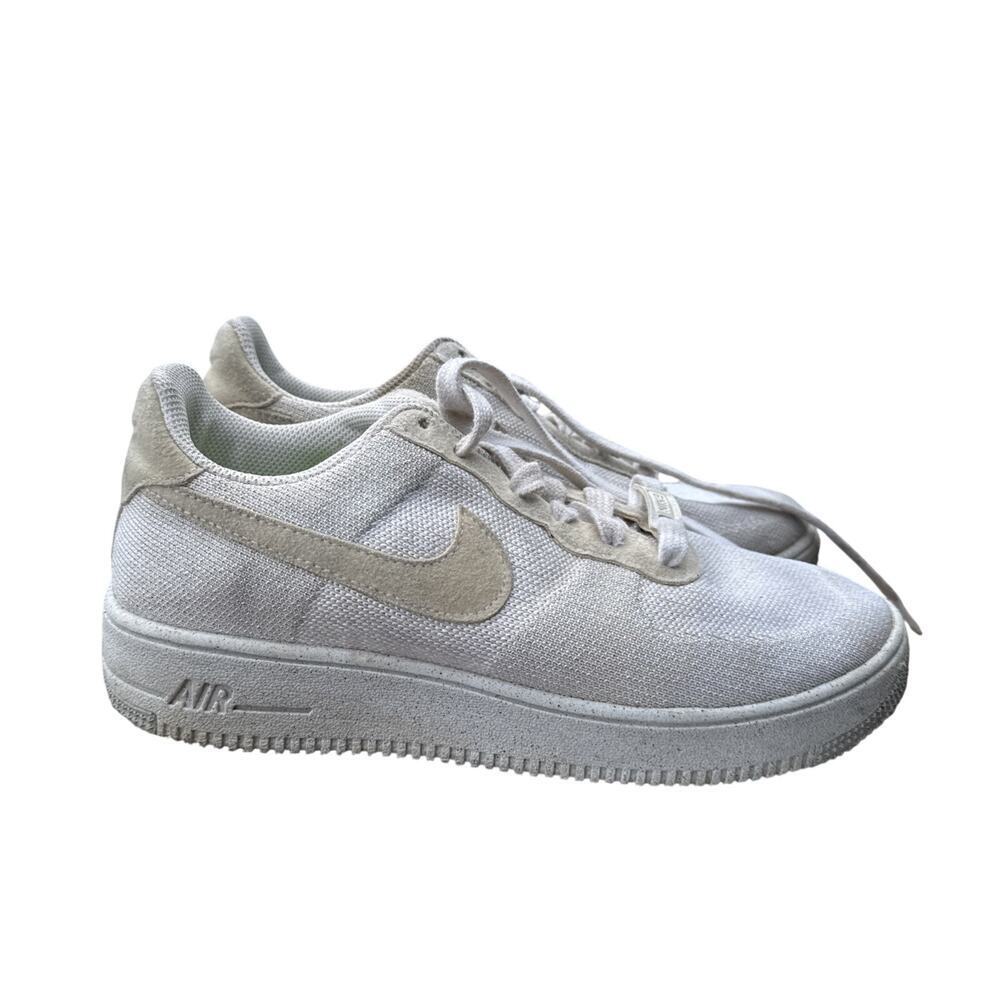 Nike Air Force 1 Low 7Y 8.5 US EU 40 Sneakers DH3375-100 Fossil Fly knit tech